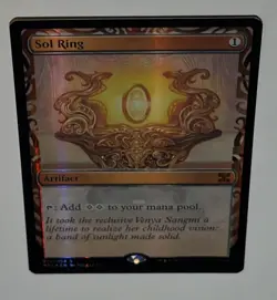 MTG English Sol Ring NM Foil Kaladesh Inventions - Image 2