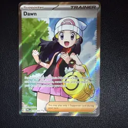 Dawn 118/094 Ultra Rare Full Art NM Pokemon Card PFL Phantasmal Flames - Image 1