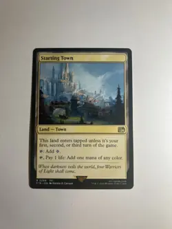 Starting Town Magic the Gathering Card Final Fantasy Near Mint/Mint 0289 - Image 1