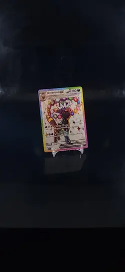 Pokemon Umbreon EX Prismatic Evolutions Premium Figure Collection 176 CLEAN CARD - Image 2