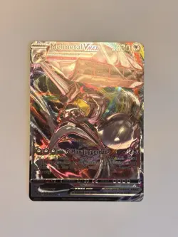 Pokemon Card Melmetal VMAX 048/078 Full Art Pokemon GO 3D Fan Art Display Card - Image 1