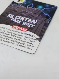 King Of New York 55 Central Park West Promo Card - Image 4
