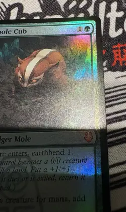 Badgermole Cub FOIL #0167 Avatar: The Last Airbender Magic The Gathering NM-M - Image 2