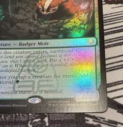 Badgermole Cub FOIL #0167 Avatar: The Last Airbender Magic The Gathering NM-M - Image 5
