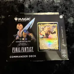 MTG - Magic: the Gathering: Final Fantasy Commander Deck : Counter Blitz - Tidus - Image 2