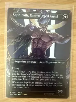 Sephiroth, Fabled SOLDIER 0382 (Borderless) Final Fantasy - Ready to Ship Now 📦 - Image 2