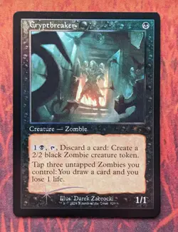 Cryptbreaker Retro Frame 839 Near Mint FOIL Secret Lair Drop Magic MTG 1 - Image 1
