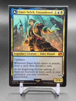 MTG Emet-Selch, Unsundered 0218 Final Fantasy Regular Mythic Legendary - Image 1