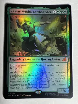 MTG Avatar Kyoshi, Earthbender Magic The Gathering 130 Standard Foil Mythic NM - Image 1