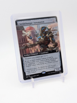 MTG - Stridehangar Automaton - Extended Art Rare #35 - Commander: Aetherdrift NM - Image 1