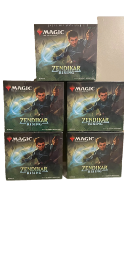 Magic The Gathering Zendikar Rising Bundle with 10 Draft Boosters. Factory seal 630509921584 - Image 1