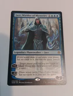 1x MTG Jace, Wielder of Mysteries War of the Spark NM Commander - Image 1