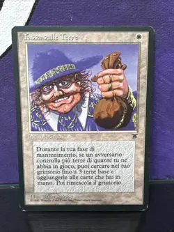 MTG Magic The Gathering Land Tax Tassa Sulle Terre Italian Legends - Image 1
