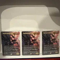 Xantcha Sleeper Agent MTG An Encyclopedia Of Magic Non-Foil Secret Lair x3 - Image 1