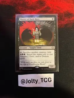 Master of Dark Rites Commander: the Lost Caverns of Ixalan Regular - Image 1