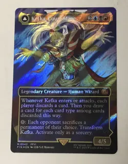 Kefka, Court Mage (0543) (Borderless) (Surge Foil) Final Fantasy Foil - Image 1