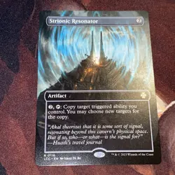 Strionic Resonator X1 Mtg Lost Caverns Of Ixalan Nm Borderless Box Topper - Image 1