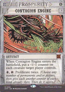 Contagion Engine Outlaws of Thunder Junction: Breaking News Regular - Image 1