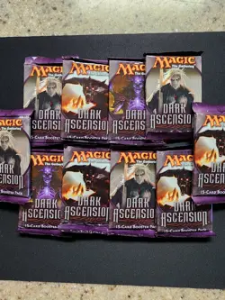 MTG Dark Ascension Booster Packs Lot of 10 Sealed 2012 - Image 1