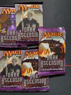 MTG Dark Ascension Booster Packs Lot of 10 Sealed 2012 - Image 4