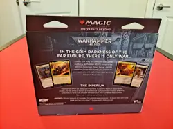 MTG Warhammer 40K Forces Of The Imperium Commander Deck BRAND NEW - Image 3