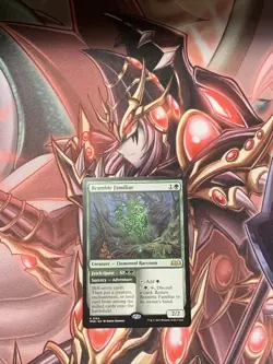 x1 Bramble Familiar Fetch Quest - Showcase R MTG Wilds of Eldraine M/NM, (b1) - Image 1