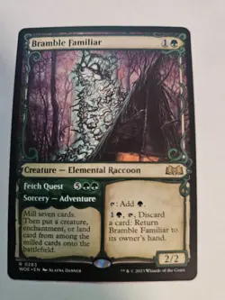 MTG - Bramble Familiar Showcase - Wilds of Eldraine - #283 - Image 1