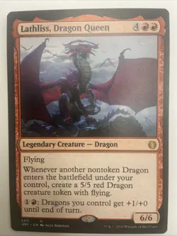 MTG Magic the Gathering Lathliss, Dragon Queen (566/835) Jumpstart 2022 NM - Image 1