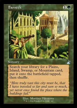 Near Mint, English - 1 x MTG Farseek - Retro Frame Ravnica Remastered - Image 1