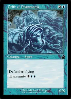 Hero Deal, English - 4 x MTG Drift of Phantasms - Retro Frame Ravnica Remastered - Image 1