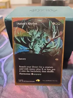 Nature's Rhythm (Borderless) Tarkir: Dragonstorm Regular - Image 1