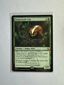 MTG Avatar The Last Airbender Badgermole Cub Mythic Non-Foil #0167 - Image 1