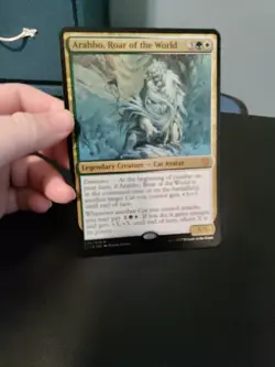 Arahbo, Roar of the World - Commander 2017 - Foil - Image 3