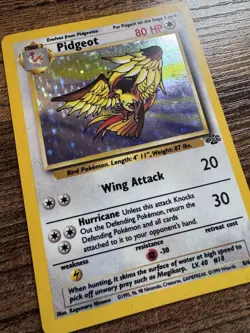 Pokemon TCG Pikachu Weezing Pidgeot Holos Lot - Moderately - Lightly Played - Image 5