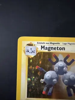 1999 POKEMON GERMAN #9 MAGNETON-HOLO VINTAGE WoTC BASE SET - Image 2