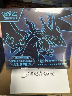 X2 Pokemon Phantasmal Flames Pokemon Center Elite Trainer Box ETB SEALED IN HAND - Image 2