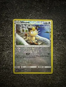 MIAOUSS REVERSE - POKEMON 35/40 PROMO MC DONALD MAC DO 2018 FR - Image 1