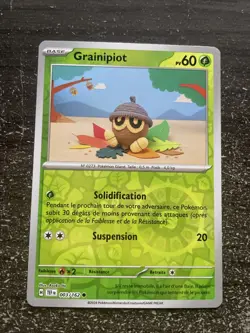 GRAINIPIOT REVERSE - POKEMON 003/162 EV5 TEF FORCES TEMPORELLES NEUF - Image 1