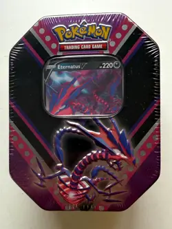 Pokemon TCG Eternatus V Powers Tin - Factory Sealed - Brand New 2020 - Image 1