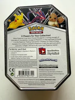 Pokemon TCG Eternatus V Powers Tin - Factory Sealed - Brand New 2020 - Image 3