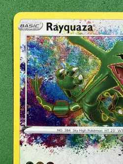 AMAZING RARE Rayquaza 138/185 Vivid Voltage Holo English Pokemon TCG - Image 3