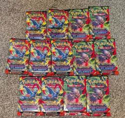13 x Pokemon TCG Phantasmal Flames Booster Packs Lot - Image 1
