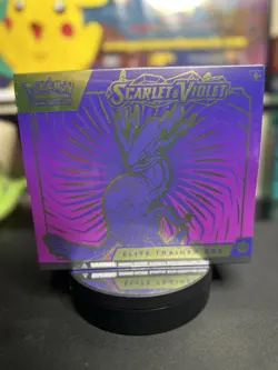 Pokemon TCG Scarlet and Violet Base ETB Set of 2 Sealed - Free Shipping 820650853418 - Image 2