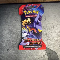 Pokemon TCG Scarlet & Violet Destined Rivals Booster Hanger Packs 10 Sealed New - Image 2