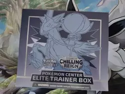 Pokemon Center Sword and Shield Chilling Reign Elite Trainer Box ETB Sealed New - Image 1