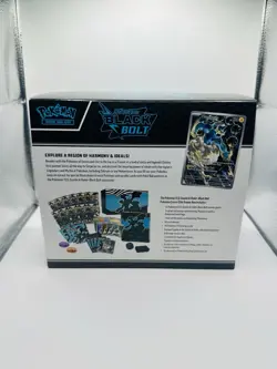 ??Pokemon Center Black Bolt ETB Box with Accessories! No Packs or Promo?? - Image 2