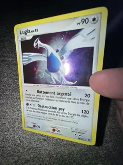 LUGIA HOLO - POKEMON 14/132 DIAMANT ET PERLE MERVEILLES SECRETES FR - Image 3