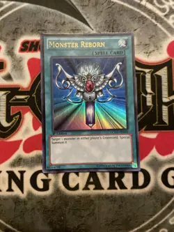 Yu-Gi-Oh! TCG Monster Reborn LCYW-EN058 1st Edition LP - Image 1