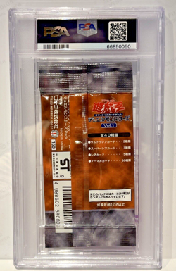 Yu-gi-oh Yu-Gi-Oh Volume 1 Vol.1 1999 Original Factory Sealed Pack - PSA 9 - Image 2
