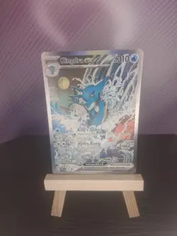 Kingdra EX 131 Pokemon TCG Scarlet & Violet Black Star Promo Card Near Mint - Image 2